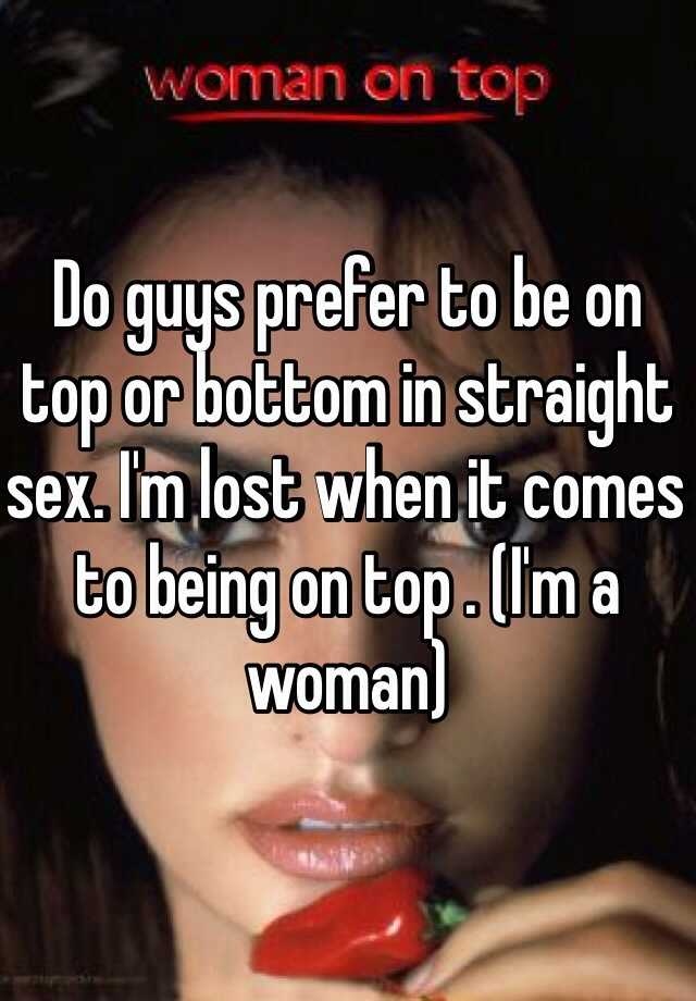 Top Or Bottom Sex